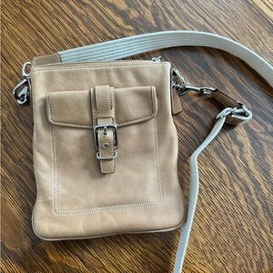 Tan Coach Crossbody Bag